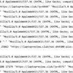 一个中小网站的AI爬虫样本分析——以笔记本电脑评测网为例